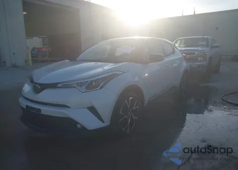 2019 Toyota C-Hr Limited z USA, uszkodzony, nr VIN NMTKHMBX2KR080354